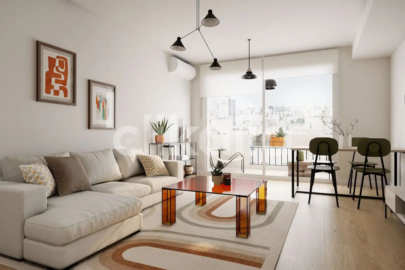 Sala d'estar de Pis en venda en Sevilla amb Aire condicionat i Terrassa