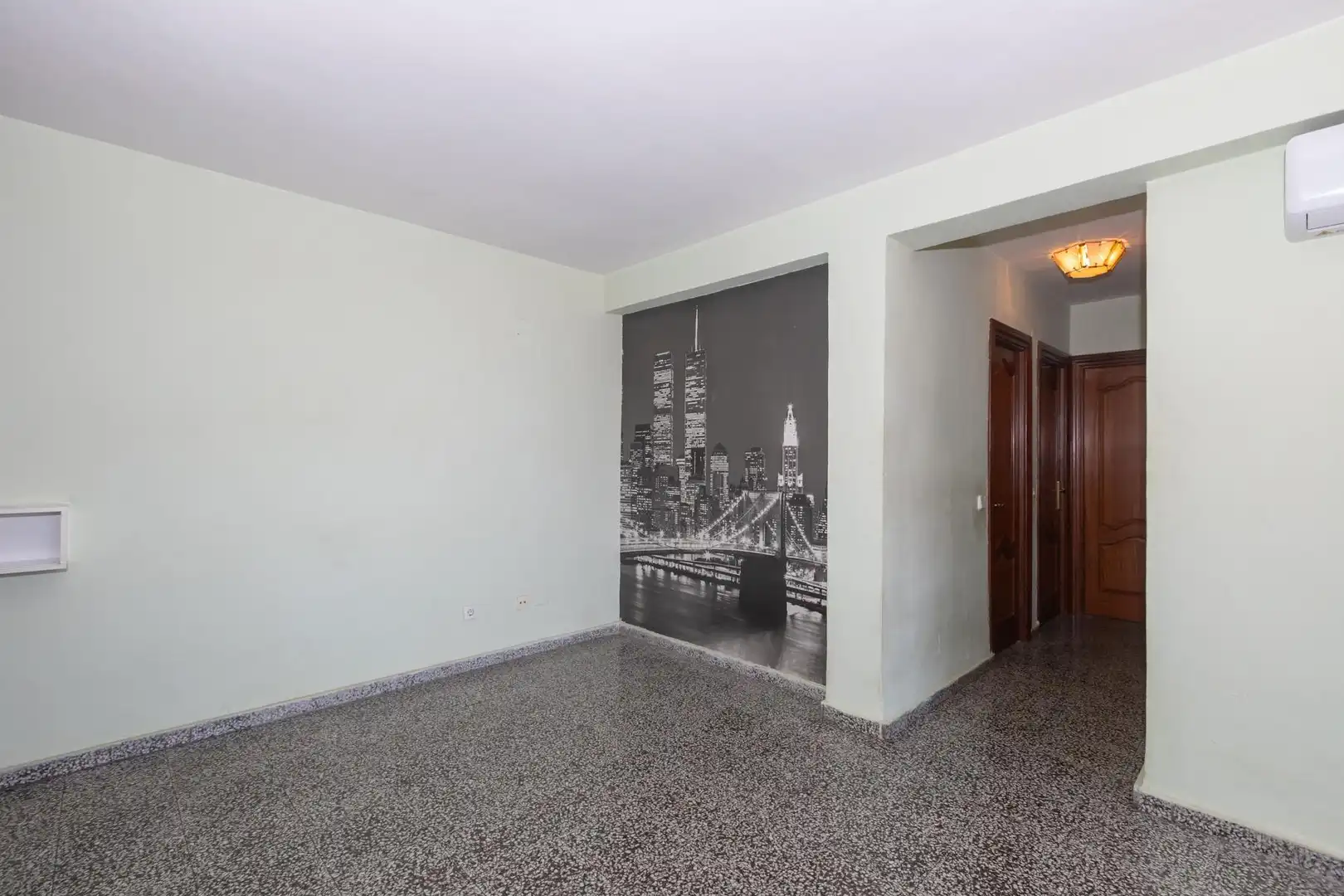 Sala de estar de Piso en venta en Málaga con Aire acondicionado y Terraza