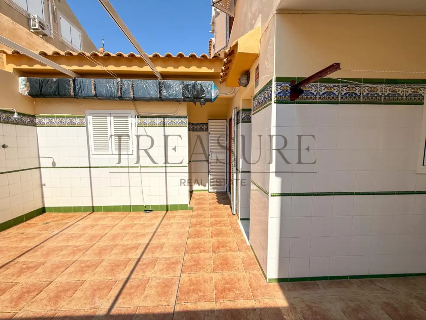Terraza de Casa adosada en venta en Mazarrón con Aire acondicionado, Calefacción y Terraza