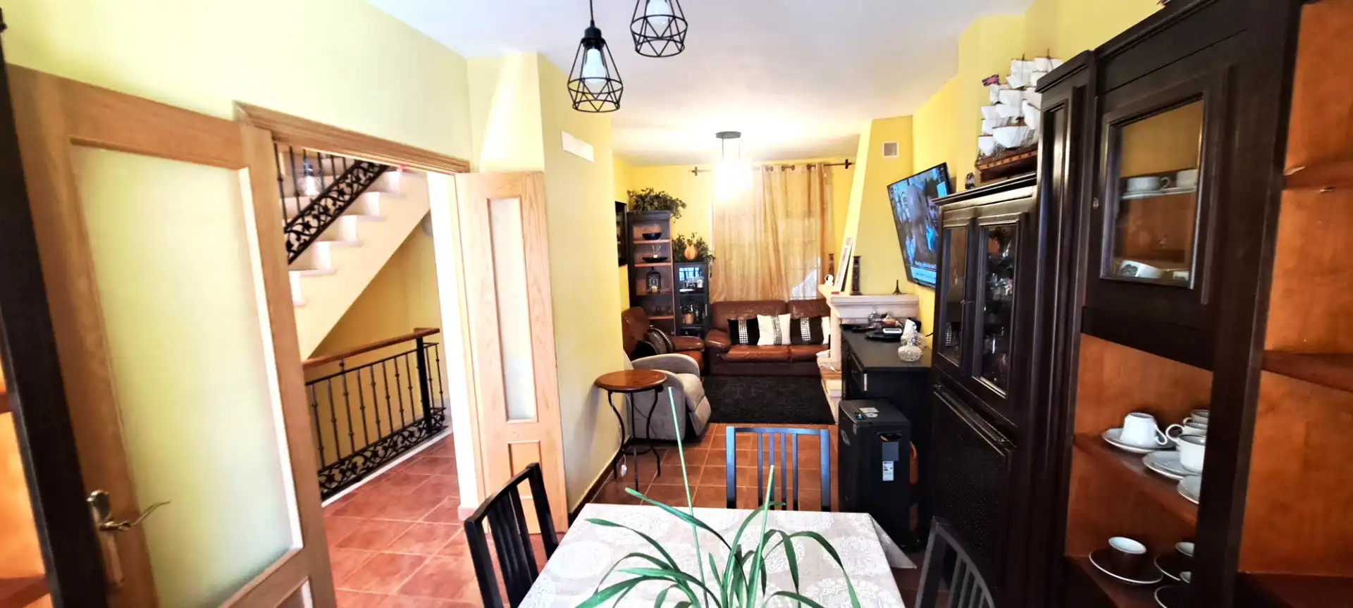 Living room of Detached homes for sale in Pedrezuela  with Heating and Terrace