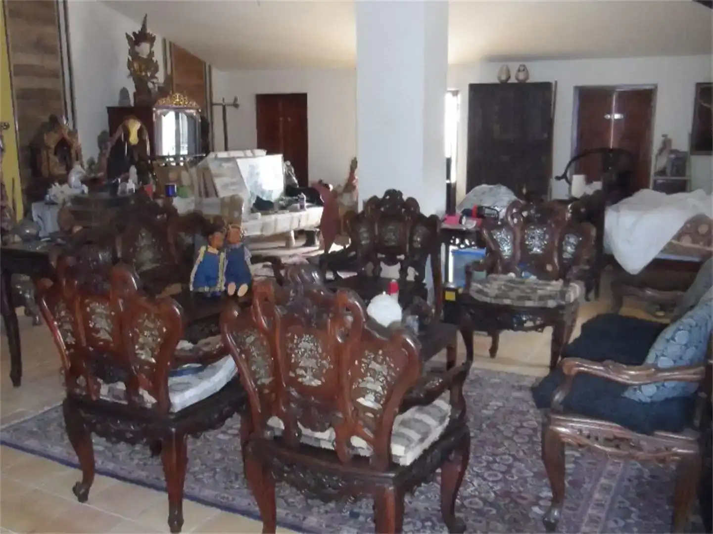 Sala d'estar de Casa adosada en venda en Rafelcofer amb Balcó