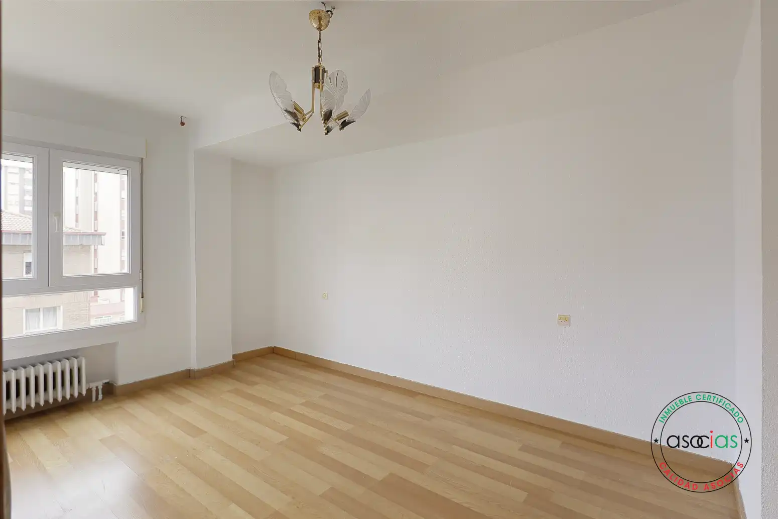 Schlafzimmer von Wohnung zum Verkauf in Gijón  mit Heizung, Parkett und Balkon