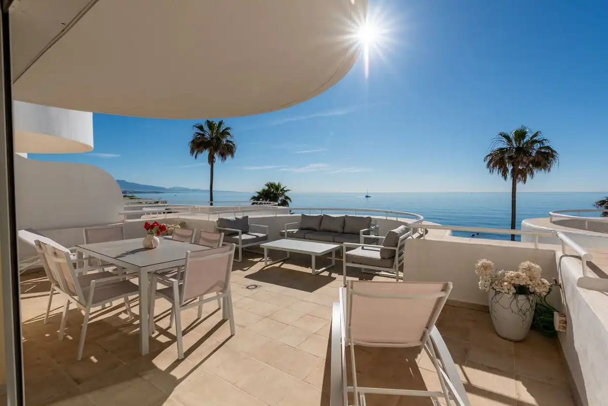 Terrace of Apartments for sale in Estepona Pueblo