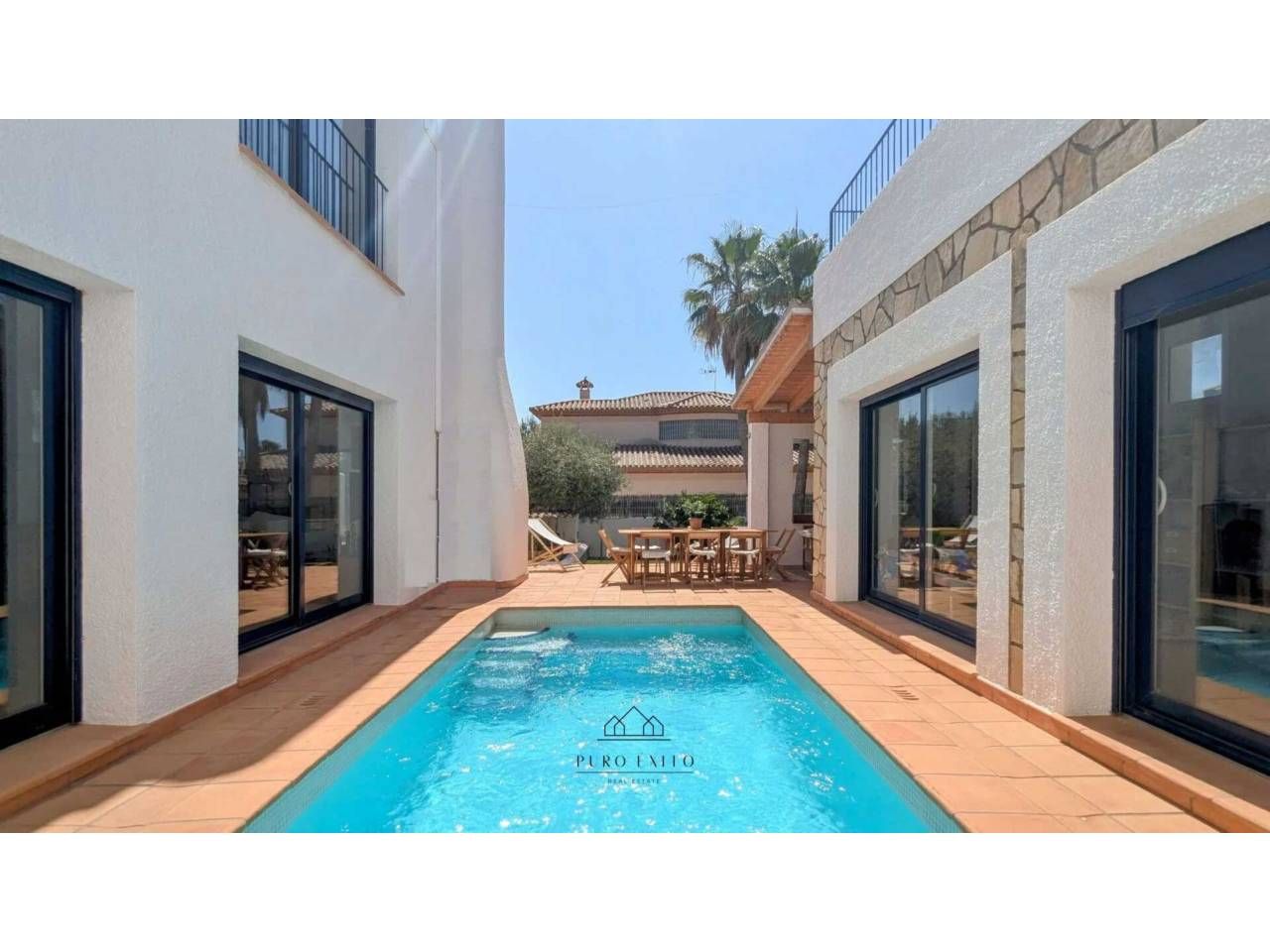 Exterior view of House or chalet for sale in Mont-roig del Camp  with Air Conditioner, Heating and Private garden