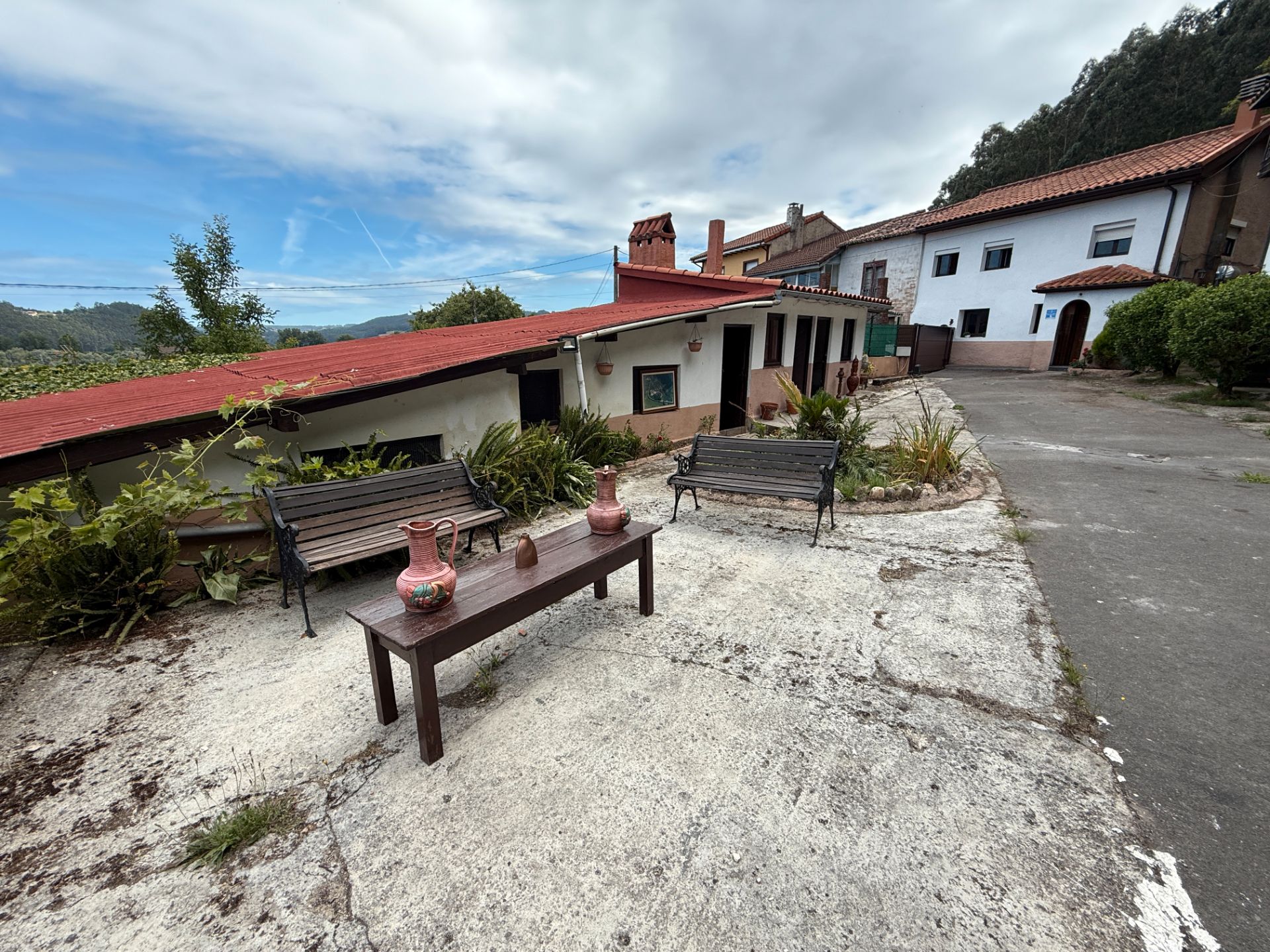 Exterior view of House or chalet for sale in Pravia  with Private garden