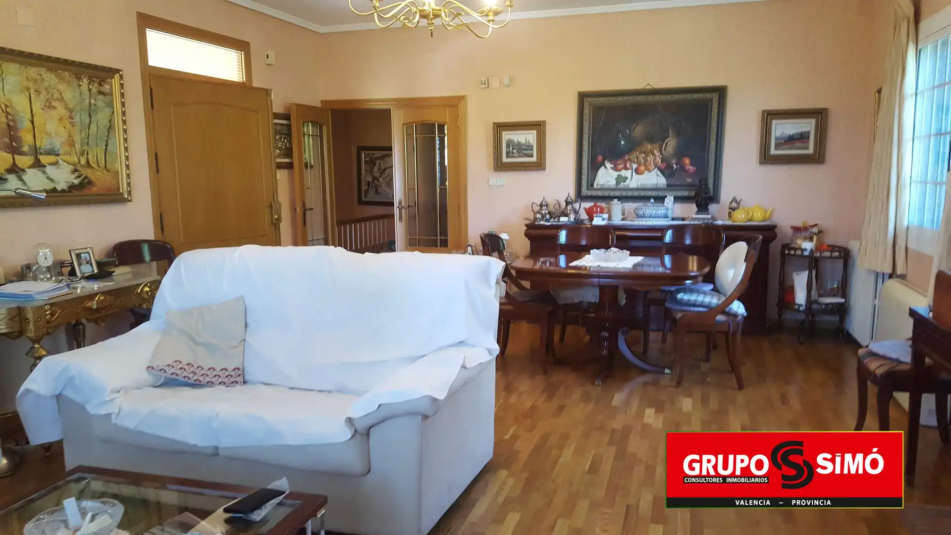 Sala de estar de Casa o chalet en venta en Picassent con Aire acondicionado, Calefacción y Jardín privado