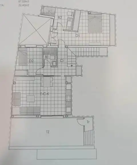 Penthouse mit Aufzug zum Verkauf in Ciutadella