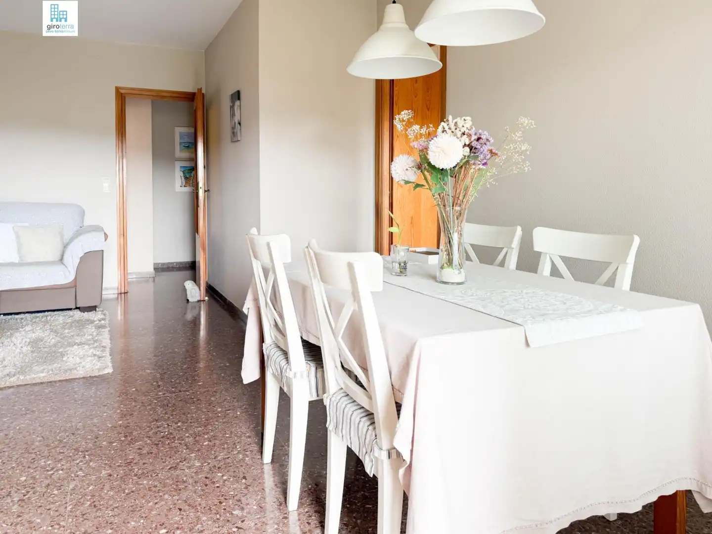 Esszimmer von Dachboden zum Verkauf in Blanes mit Terrasse