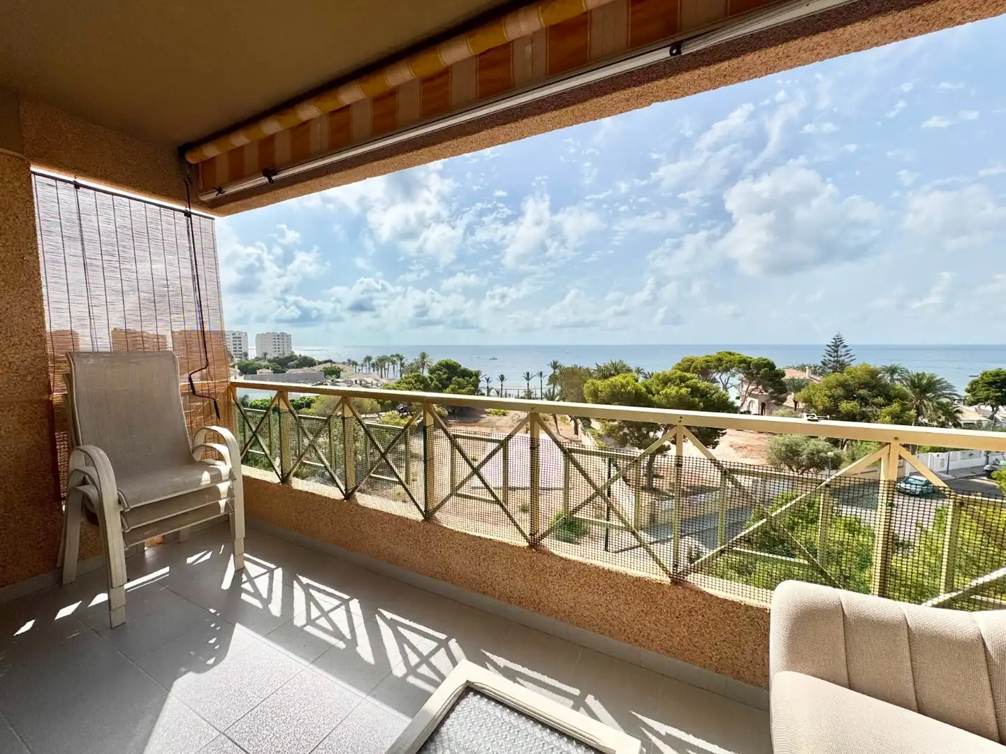 Terrasse von Wohnungen zur Miete in Orihuela mit Möbliert, Waschmaschine und Mikrowelle