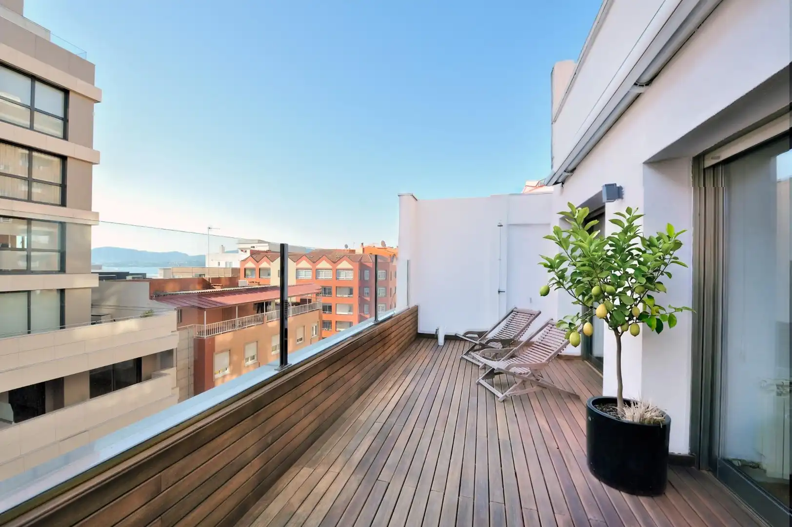 Terrasse von Wohnung zum Verkauf in Vigo  mit Heizung und Terrasse