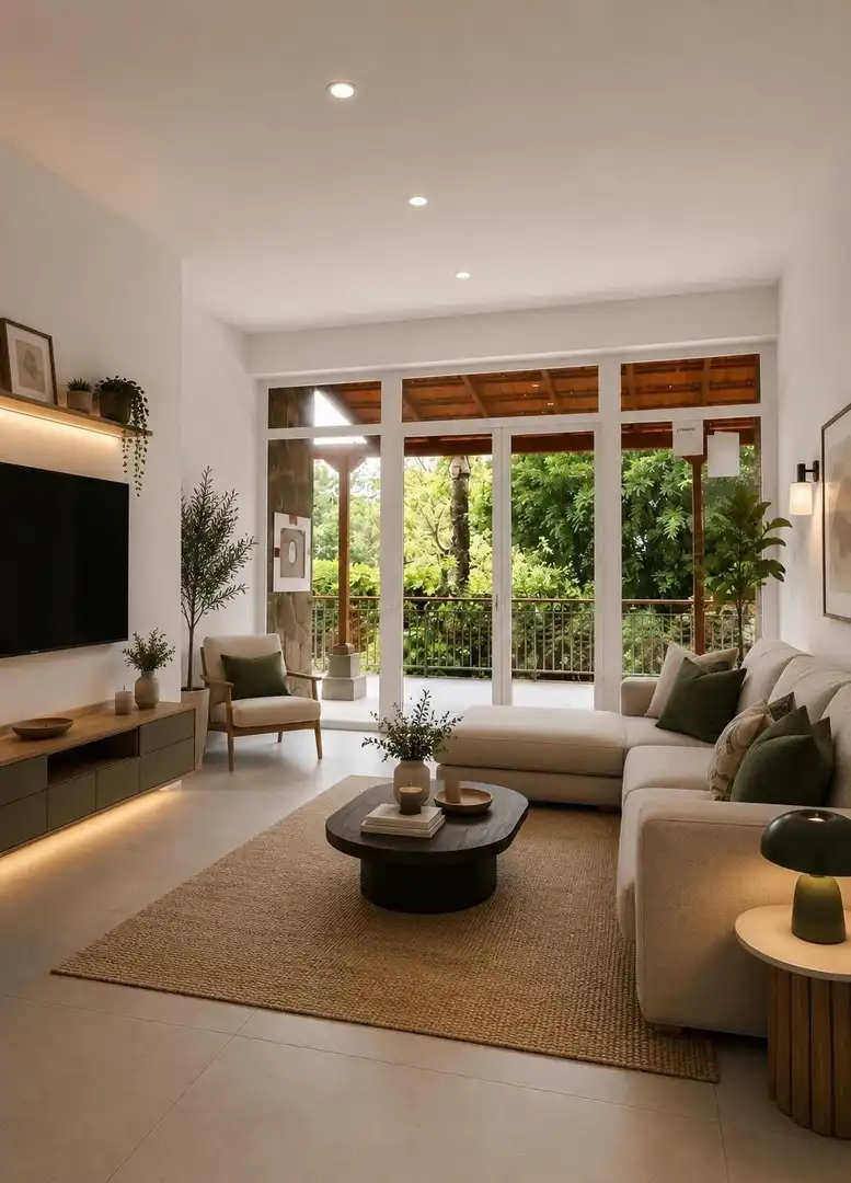 Wohnzimmer von Wohnungen zum Verkauf in Los Realejos mit Möbliert und Gemeinschaftspool