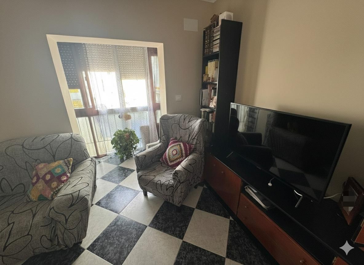 Sala de estar de Piso en venta en San Fernando