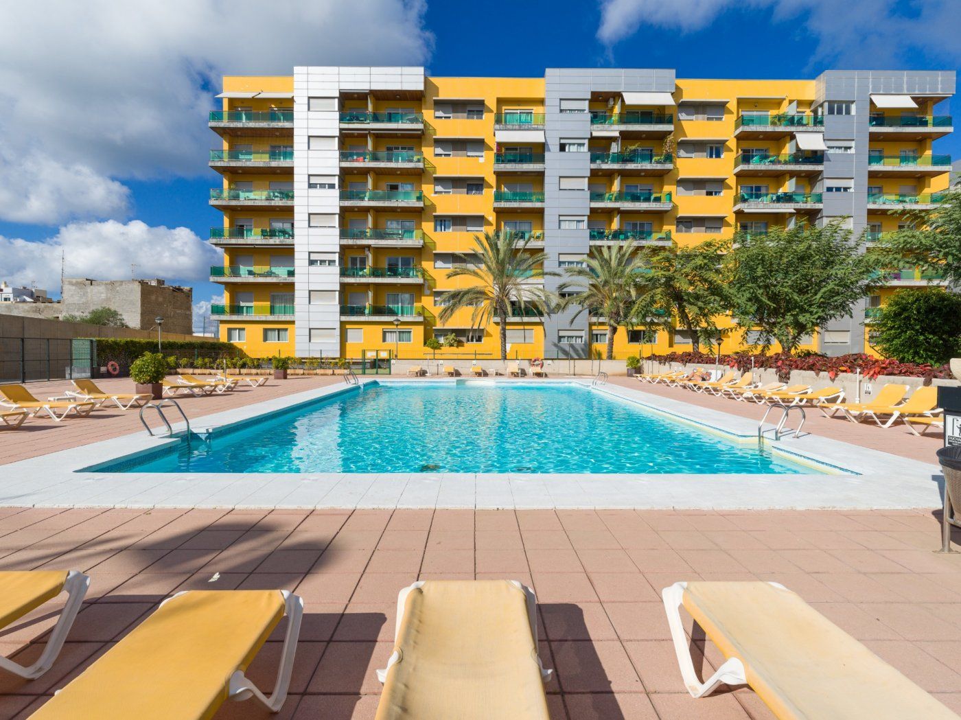 Swimming pool of Flat to rent in Las Palmas de Gran Canaria  with Air Conditioner, Private garden and Terrace