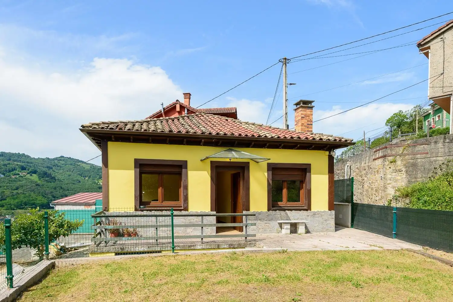 Vista exterior de Casa o chalet en venta en Langreo con Aire acondicionado, Calefacción y Jardín privado