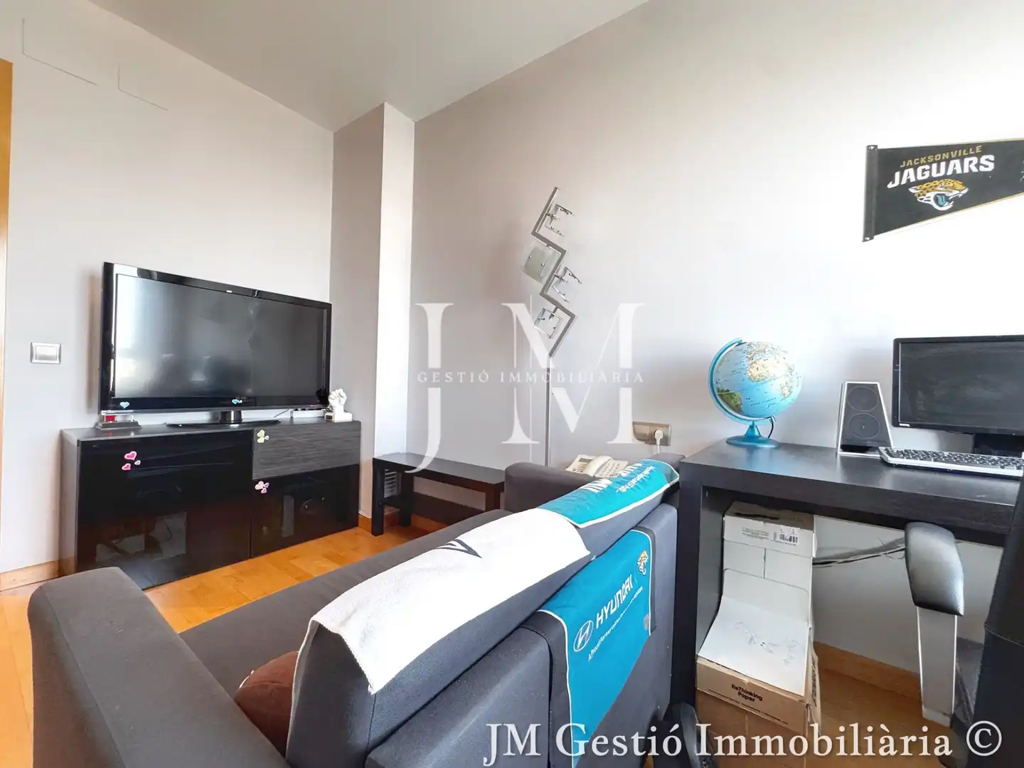 Wohnzimmer von Wohnung zum Verkauf in Terrassa mit Klimaanlage, Heizung und Parkett