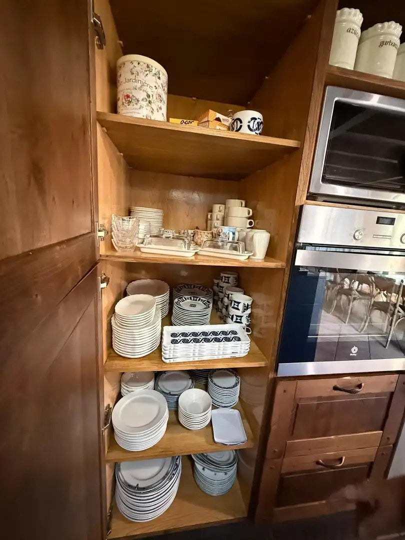 Cocina de Finca rústica en venta en Monfero con Calefacción, Jardín privado y Amueblado