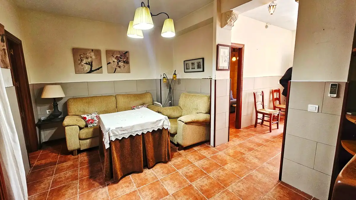 Wohnzimmer von Haus oder Chalet zum Verkauf in Cortegana mit Privatgarten und Abstellraum