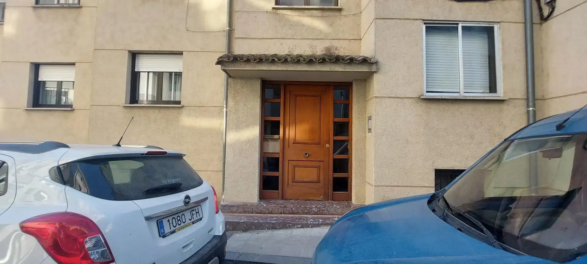 Vista exterior de Piso en venta en Lumbier con Balcón