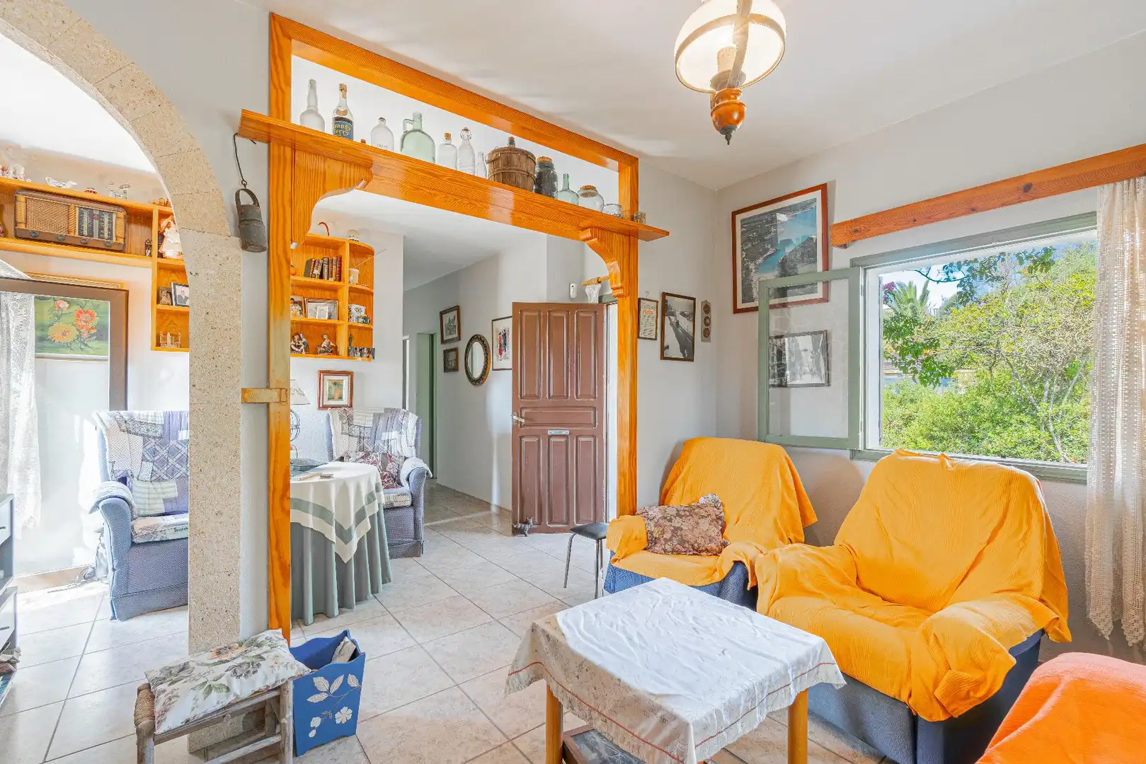 Sala de estar de Casa o chalet en venta en Santanyí con Jardín privado, Terraza y Balcón