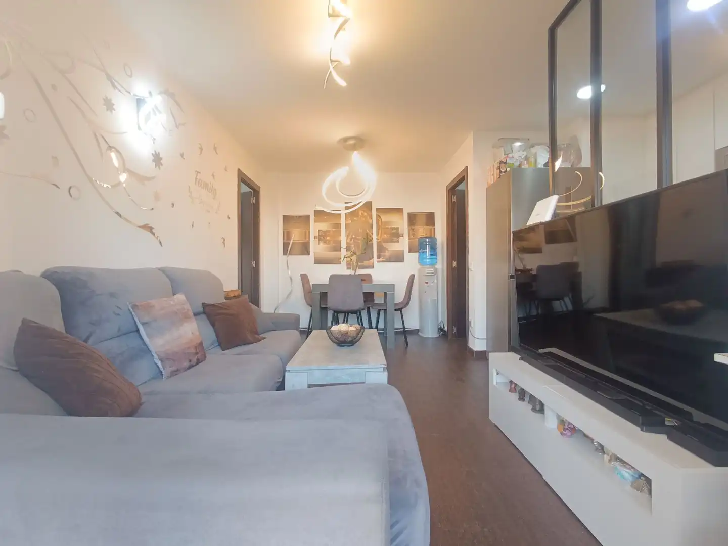 Living room of Flat for sale in Badalona