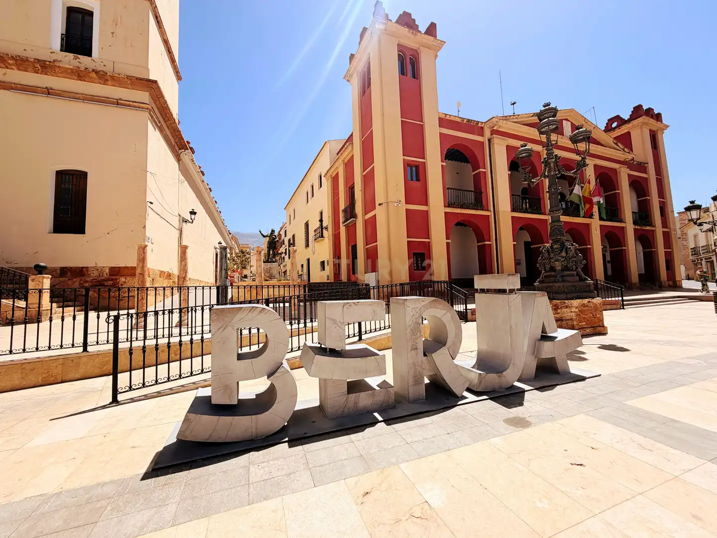Vista exterior de Piso en venta en Berja con Aire acondicionado