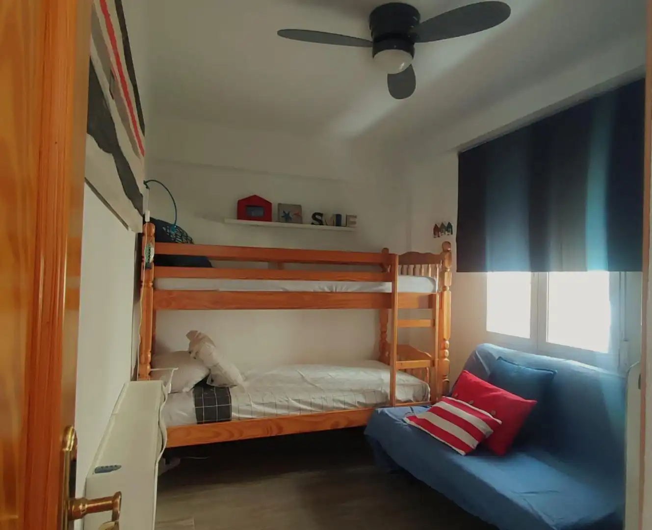Schlafzimmer von Wohnungen zur Miete in Cartagena mit Klimaanlage, Heizung und Terrasse