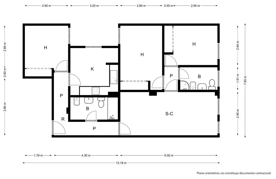 Flat for sale in Calle Nijota, imagen 6
