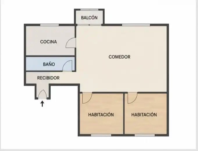Wohnung zum Verkauf in Barcelona mit Klimaanlage, Parkett und Möbliert