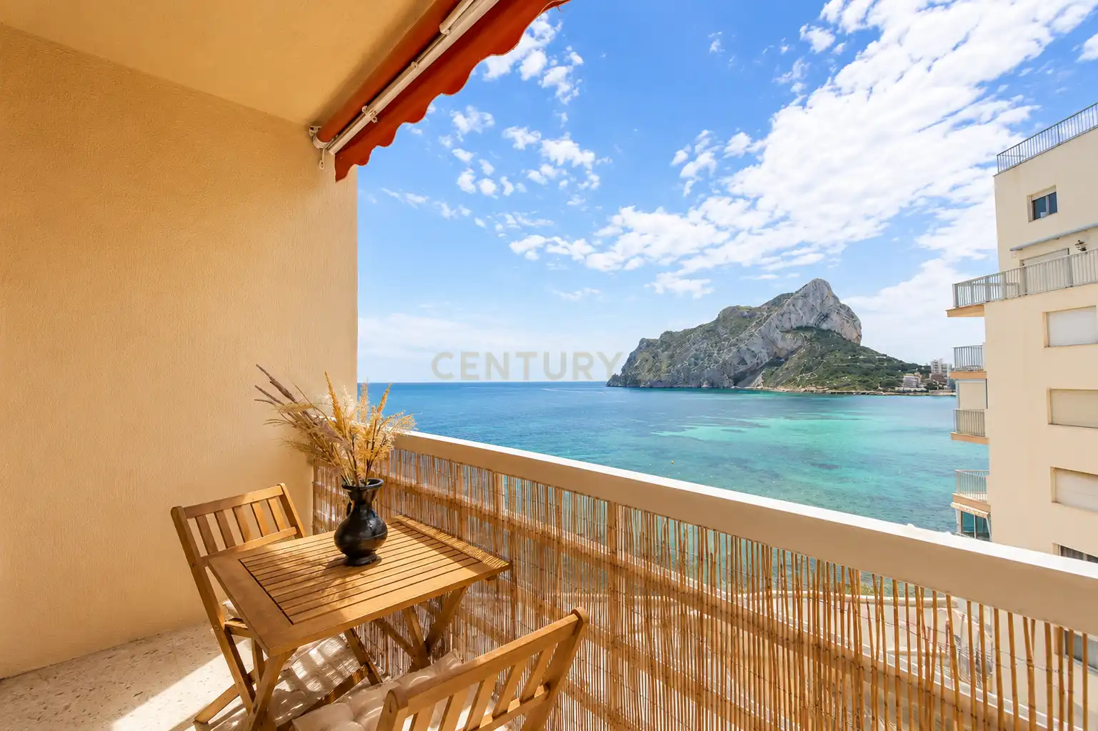 Terrassa de Estudi de lloguer en Calpe / Calp amb Balcó