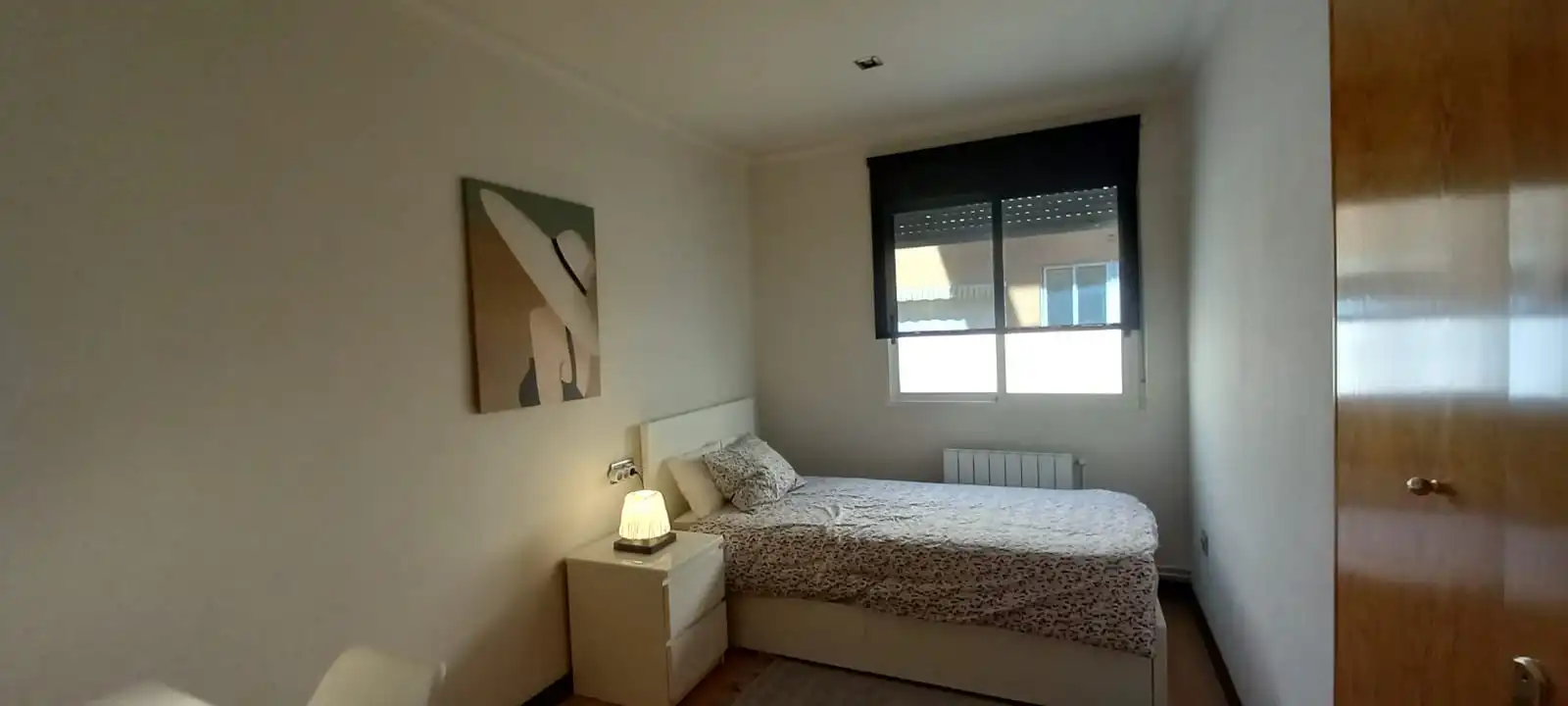 Schlafzimmer von Wohnung zur Miete in Sagunto / Sagunt mit Klimaanlage, Heizung und Möbliert