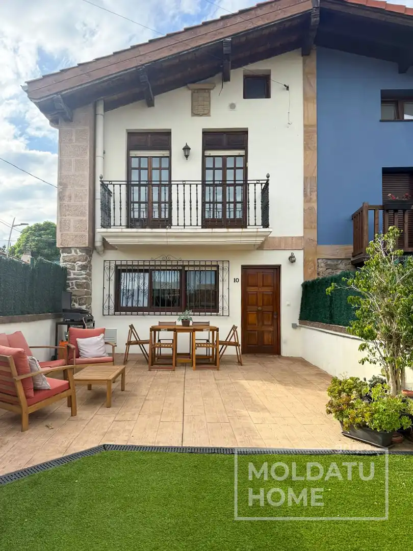 Terrace of Houses for sale in Abanto y Ciérvana-Abanto Zierbena  with Heating, Private garden and Terrace