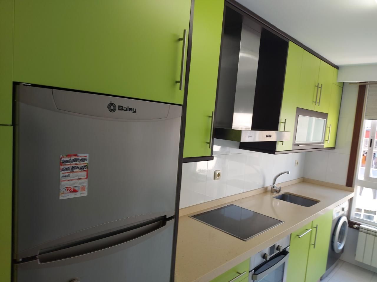 Kitchen of Apartment for rent in Ourense Capital   with Heating, Storage room and Furnished