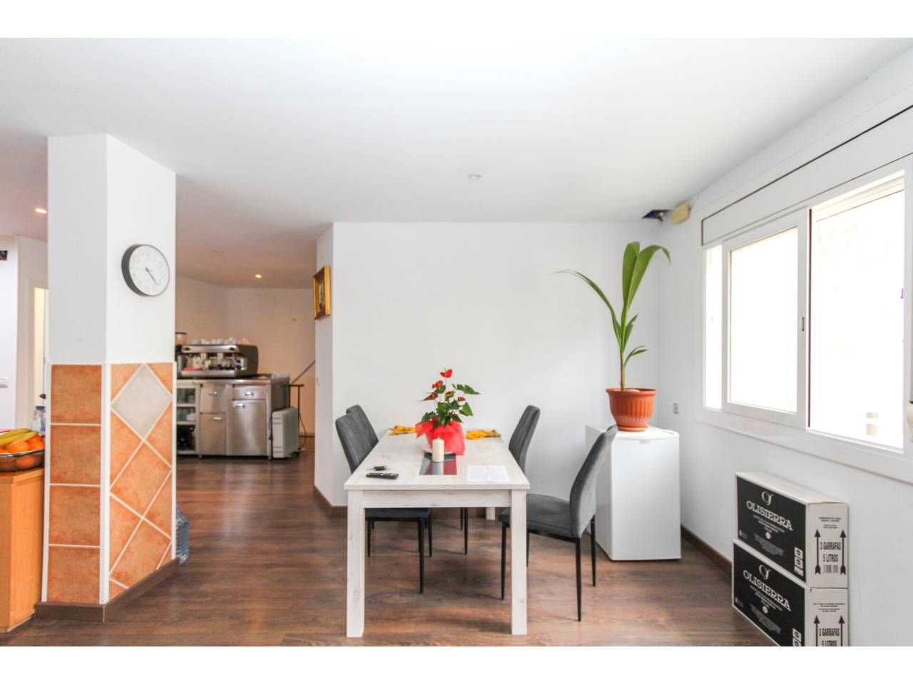 Dining room of Flat for sale in Lloret de Mar  with Air Conditioner and Parquet flooring