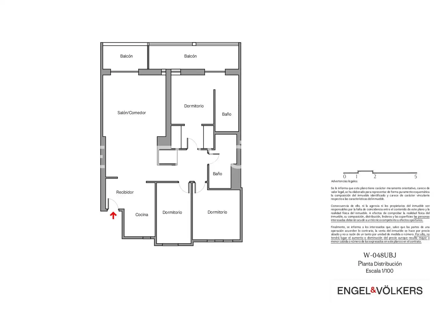 Piso en venta en Barcelona con Aire acondicionado, Calefacción y Balcón