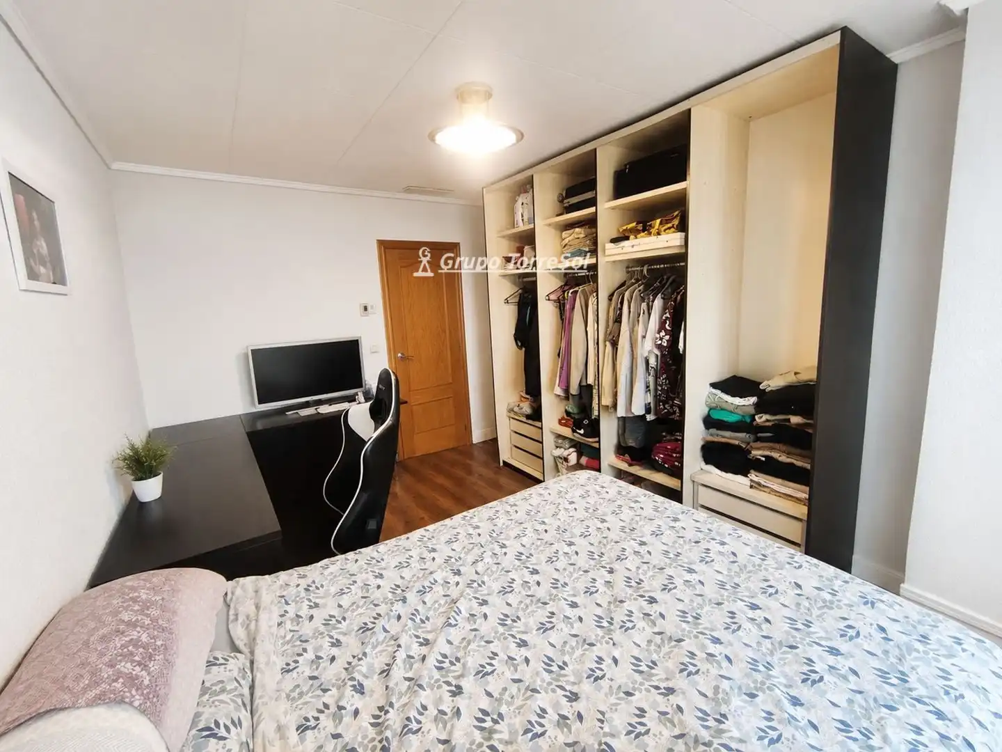 Bedroom of Flat for sale in Elche / Elx  with Air Conditioner, Heating and Terrace