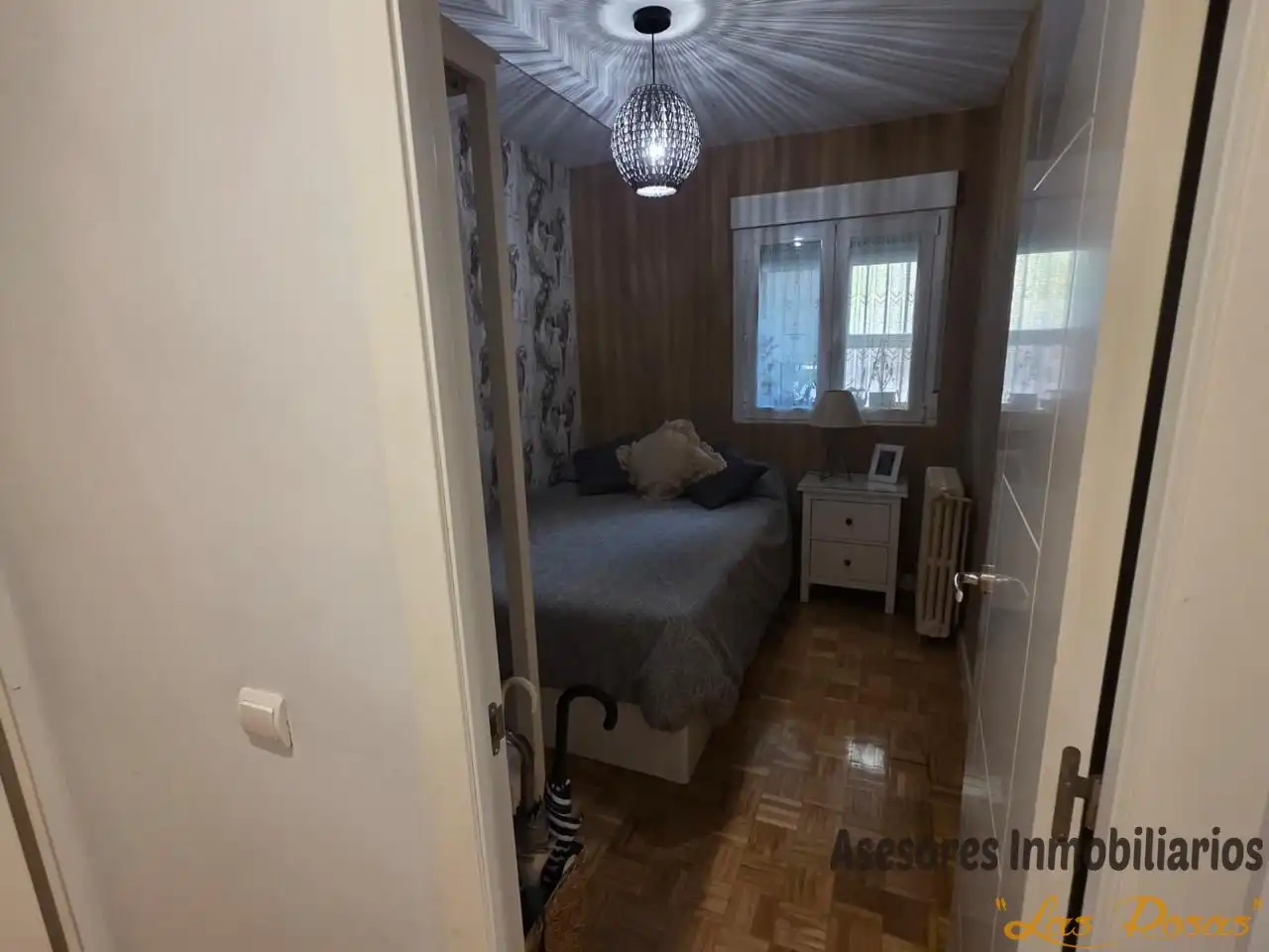 Schlafzimmer von Wohnung zum Verkauf in Madrid mit Klimaanlage, Heizung und Parkett