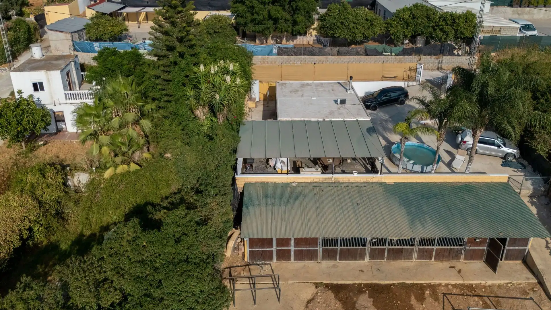 Vista exterior de Finca rústica en venta en Cártama con Aire acondicionado y Trastero