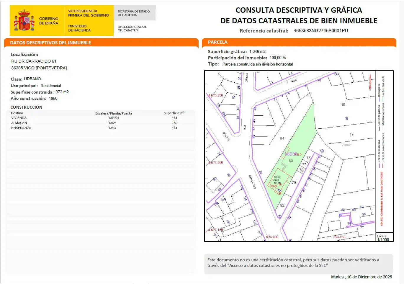 Casa en venta en Rúa do Doutor Carracido, imagen 7
