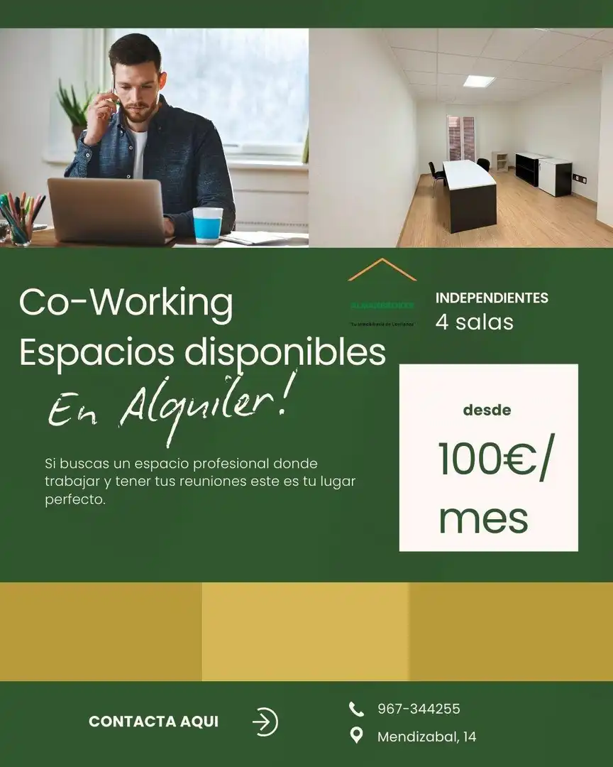 Oficina de lloguer a Almansa