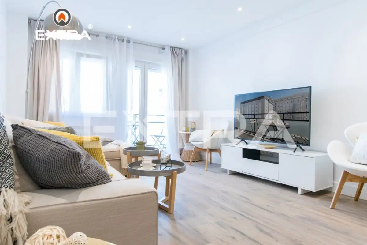 Sala de estar de Piso en venta en Madrid con Aire acondicionado, Calefacción y Terraza