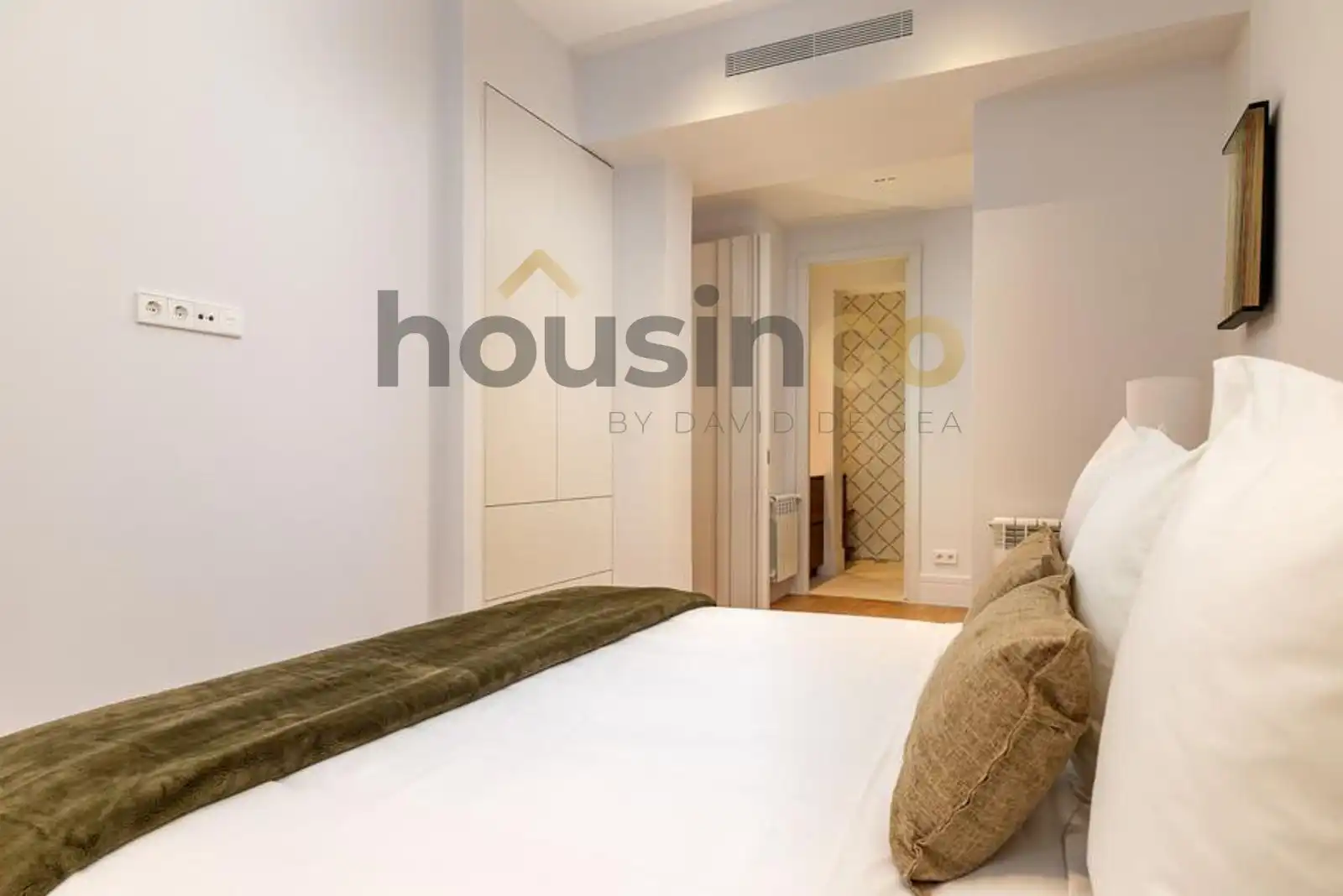 Schlafzimmer von Wohnung zum Verkauf in Madrid mit Klimaanlage, Heizung und Terrasse