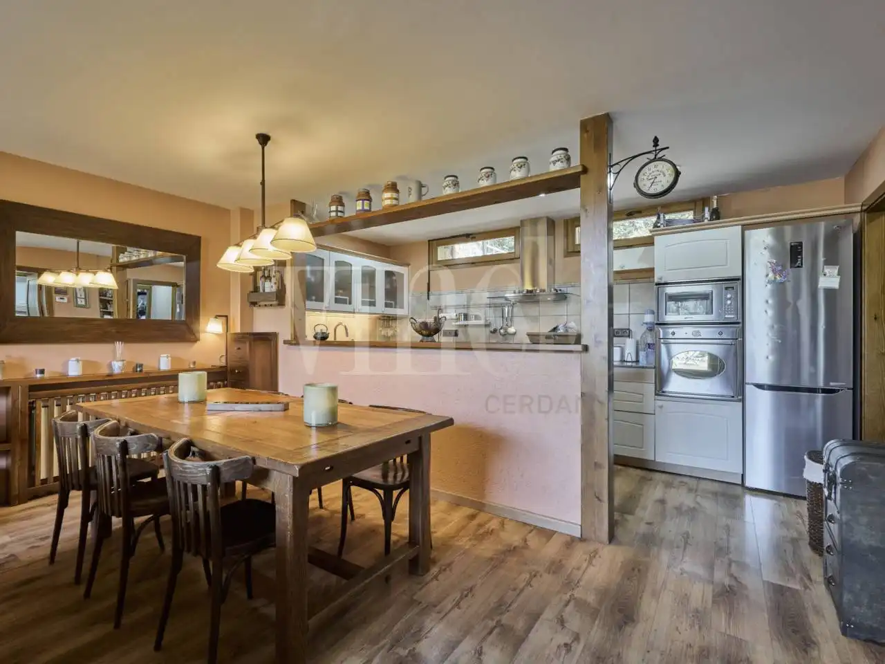 Cocina de Casa adosada en venta en Montellà i Martinet con Calefacción, Parquet y Terraza