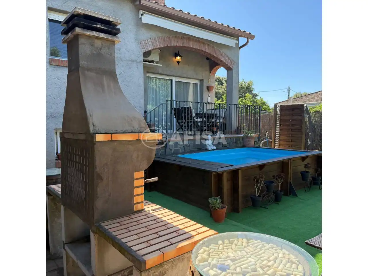 Jardín de Casa o chalet en venta en Cànoves I Samalús con Aire acondicionado, Calefacción y Jardín privado