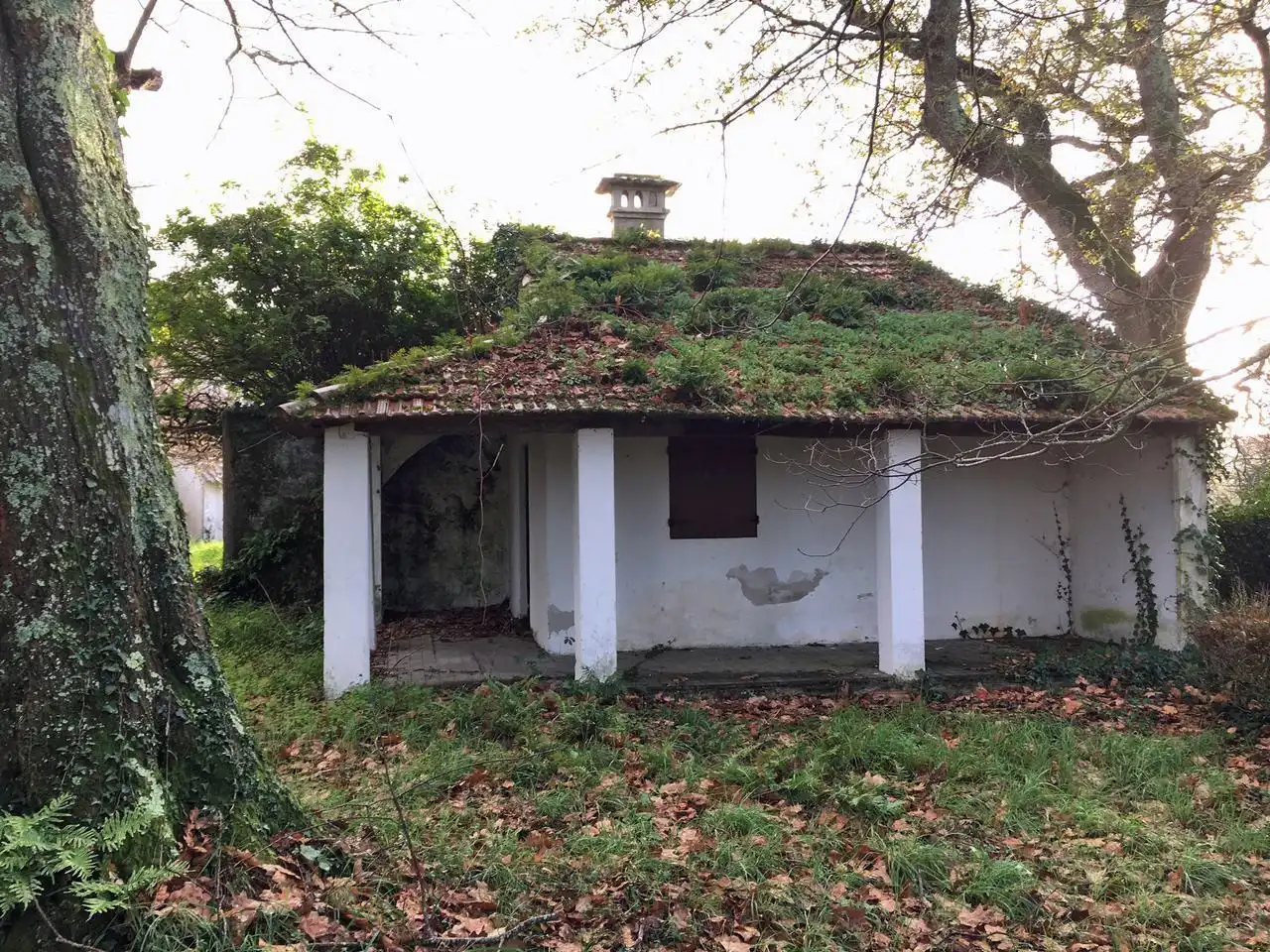 Vista exterior de Casa o xalet en venda en Vigo  amb Calefacció, Jardí privat i Terrassa