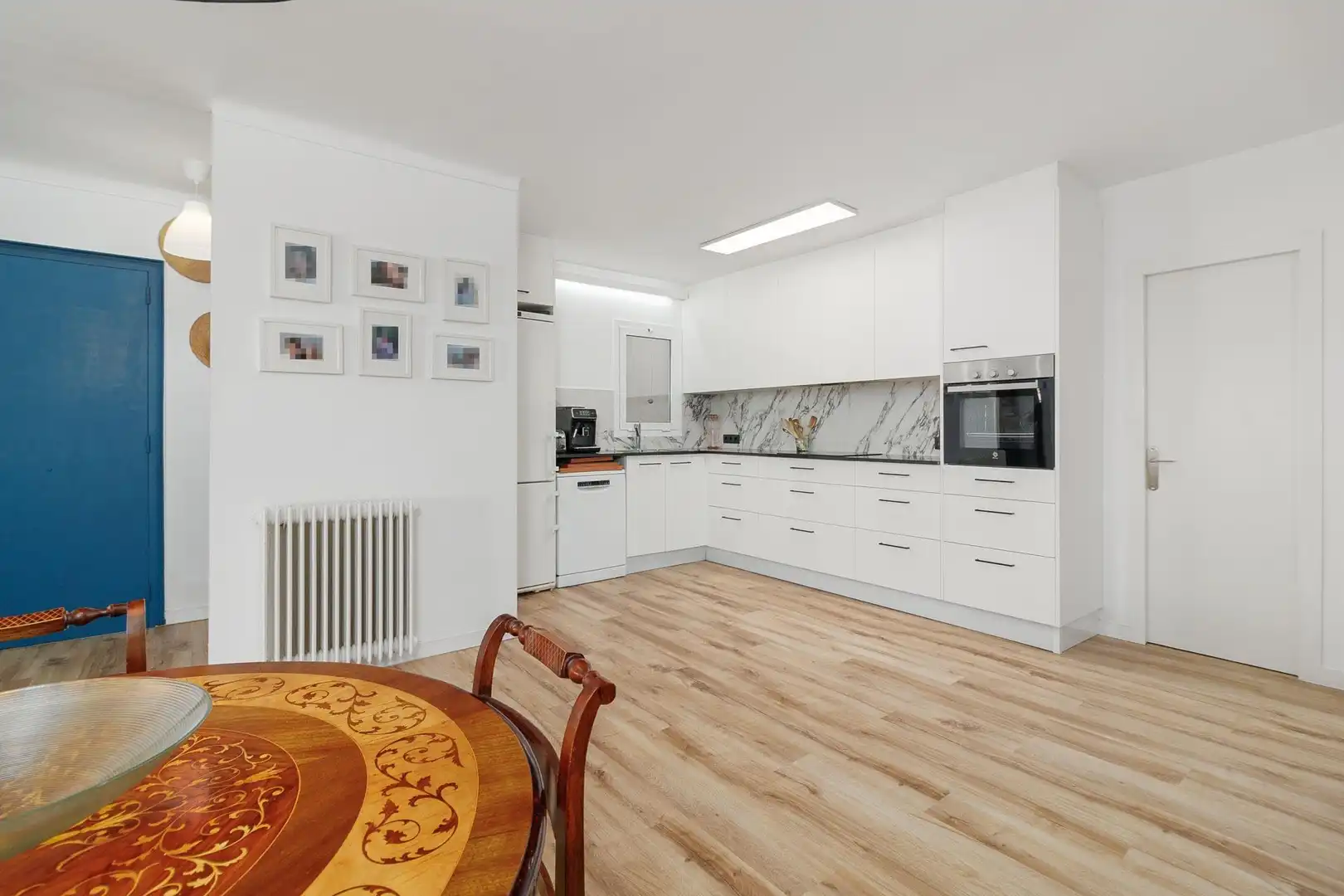 Küche von Wohnung zum Verkauf in Figueres mit Heizung, Parkett und Terrasse