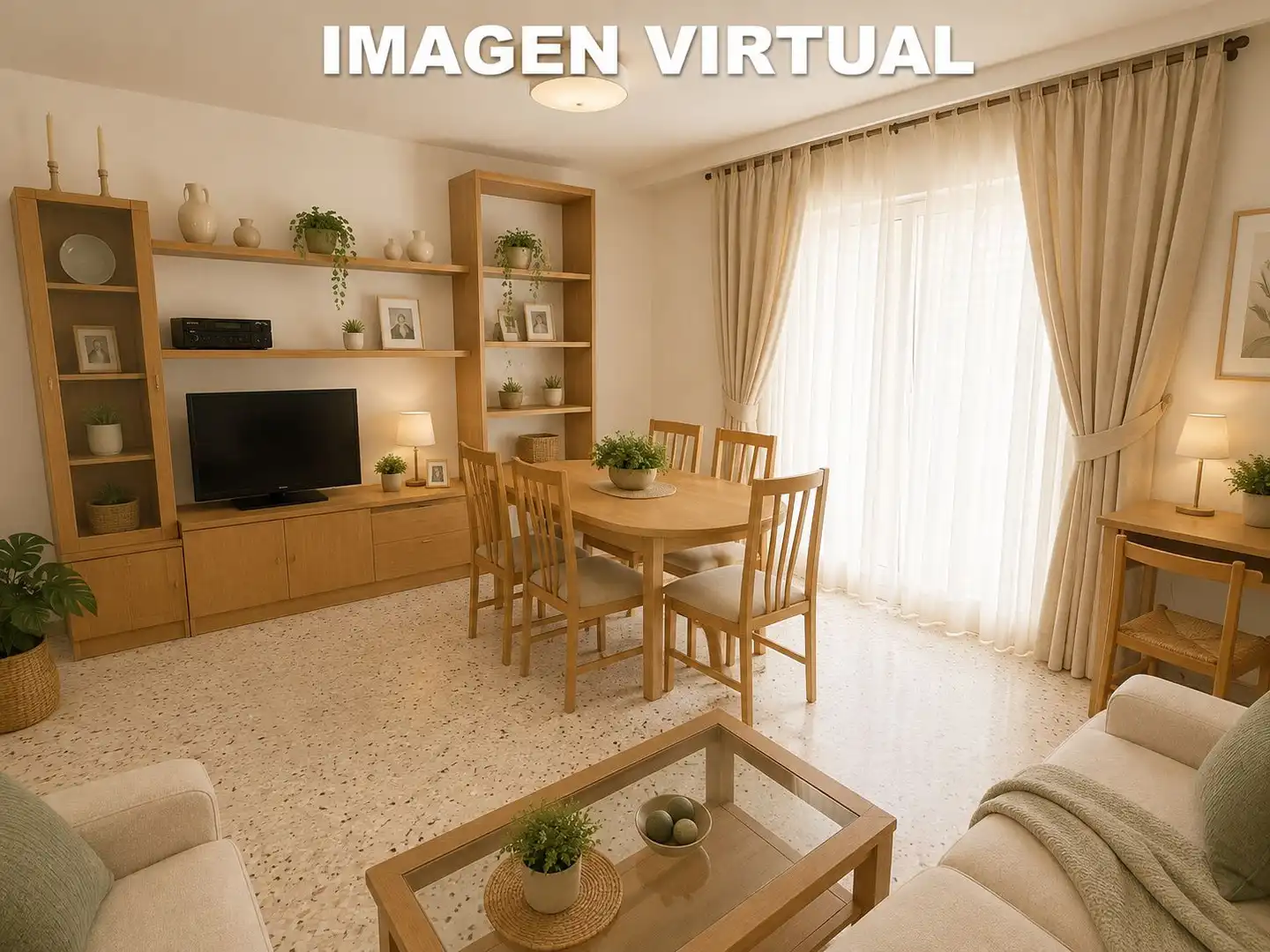 Wohnzimmer von Wohnung zum Verkauf in Crevillent