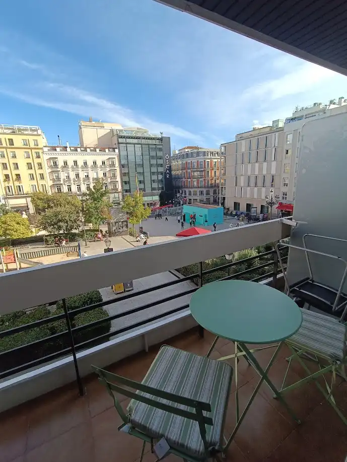 Terrassa de Estudi de lloguer en Madrid amb Aire condicionat, Calefacció i Parquet