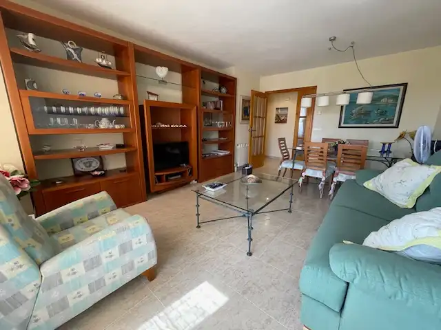 Living room of Attic for sale in Alicante / Alacant  with Terrace, Furnished and Community pool