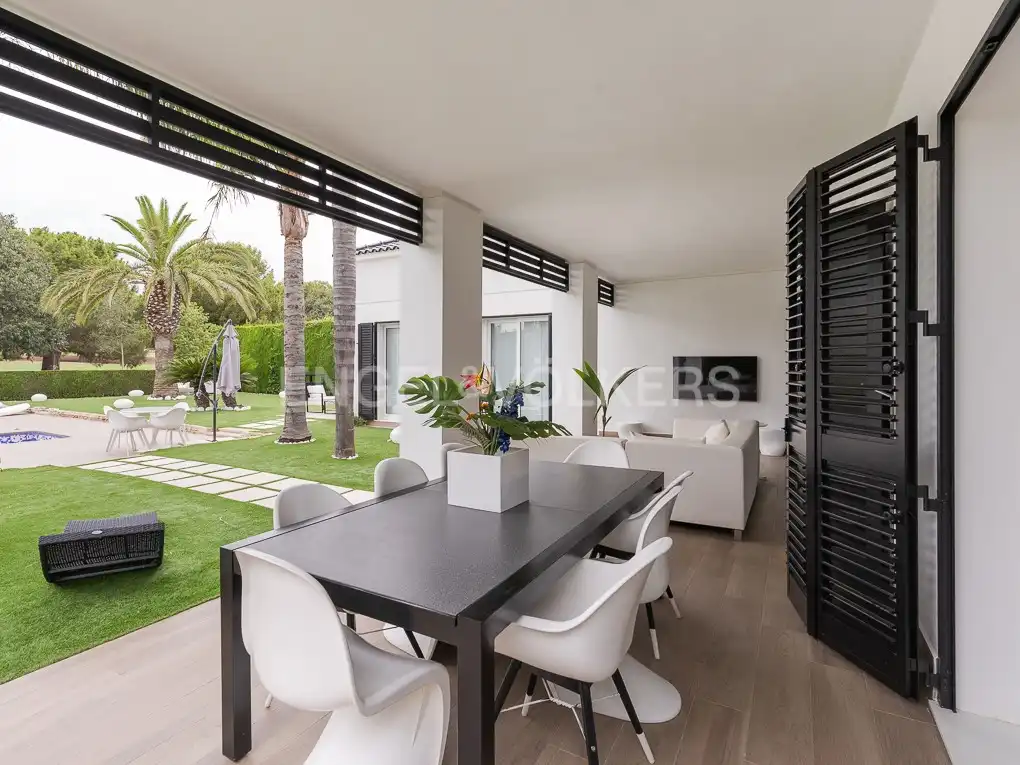 Terrace of Houses for rent in Bétera  with Air Conditioner, Heating and Private garden