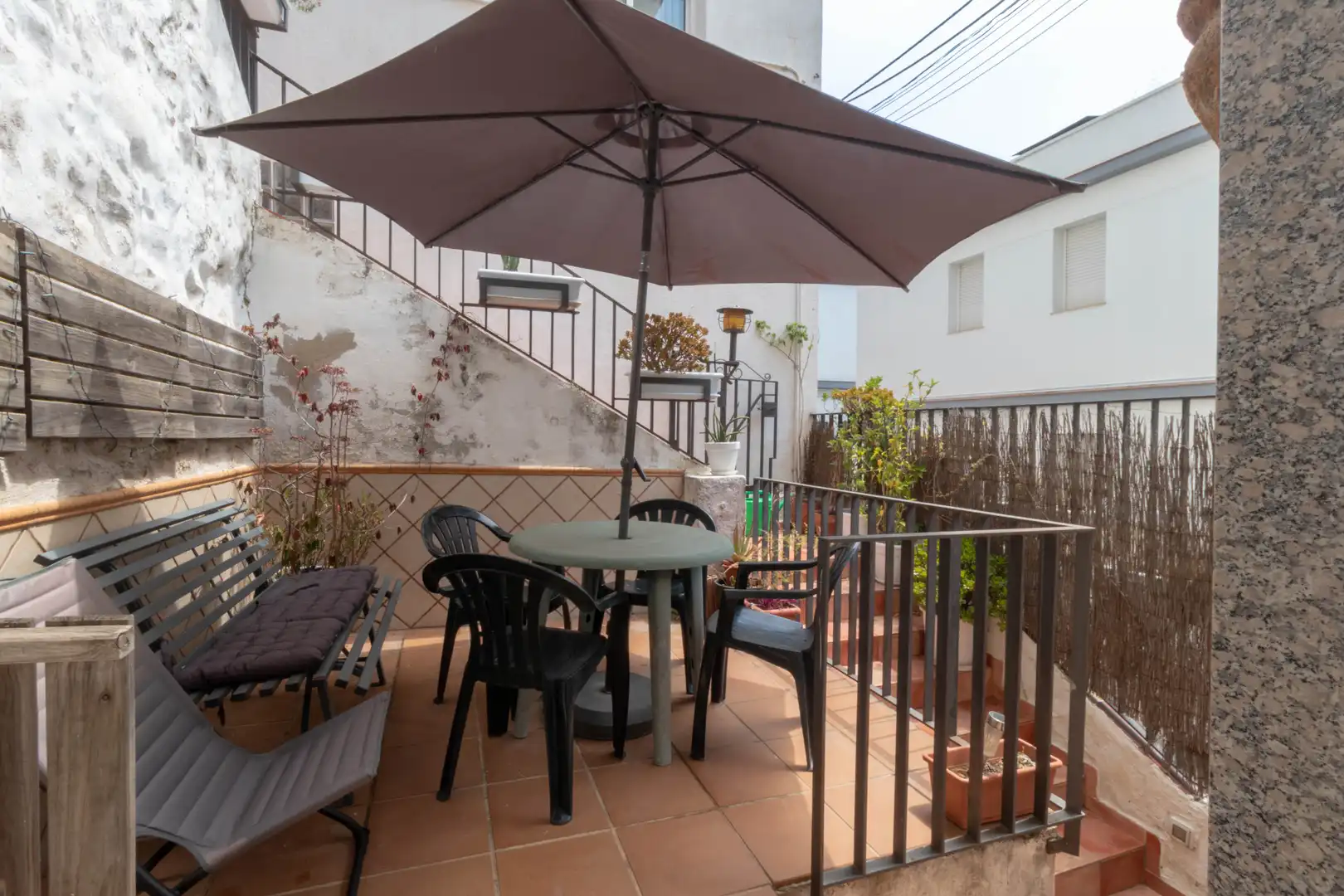 Terraza de Dúplex en venta en Sant Cebrià de Vallalta con Calefacción, Terraza y Horno